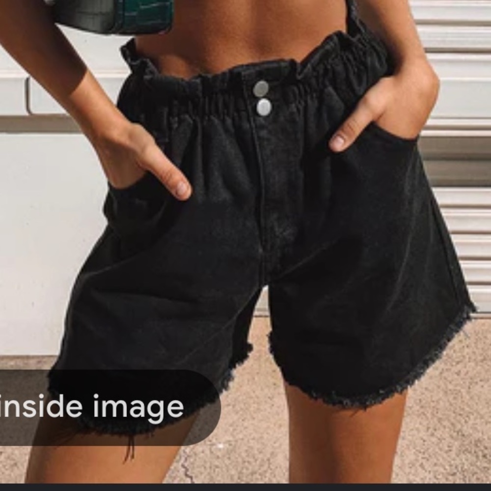 PRINCESS POLLY OPEN ROAD PAPER BAG SHORTS